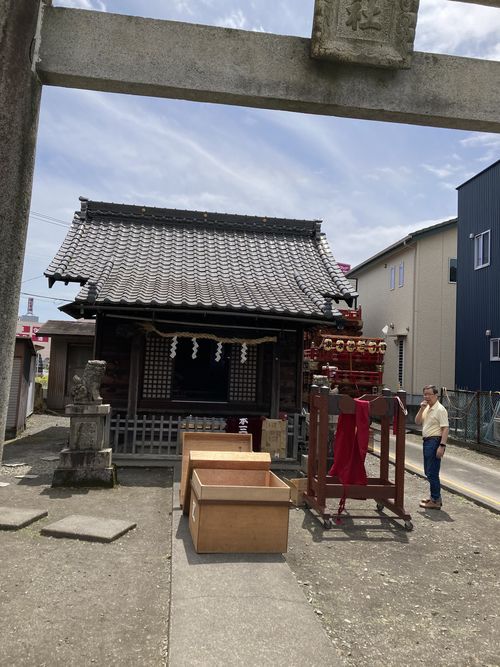 月曜日は片付け ～令和6年 吉原祇園祭 東本通り三丁目～作業服ツバメヤ静岡県富士市吉原ユニフォーム202402