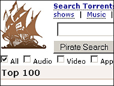 Pirate Bay site