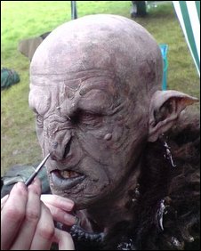 Orc make-up