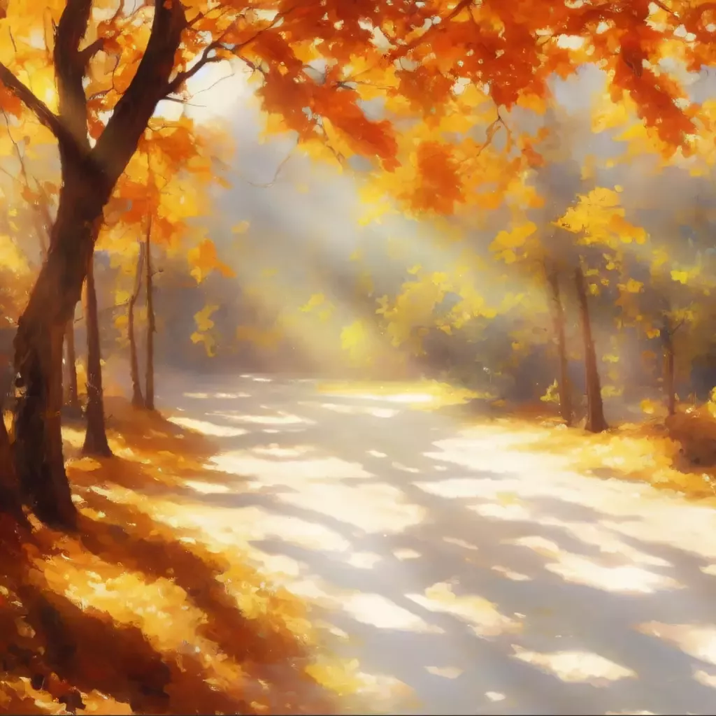 Live wallpaper Autumn Forest Path [4K]