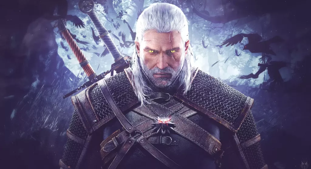 Live wallpaper Geralt of Rivia Witcher 3 4K