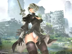 2B Nier Automata Ruins