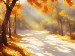 Autumn Forest Path [4K]