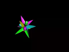 3D flower