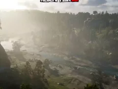 Landscape from the game Red Dead Redemption 2