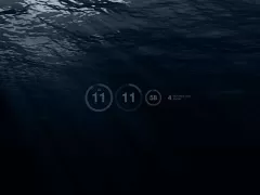 Underwater Clock