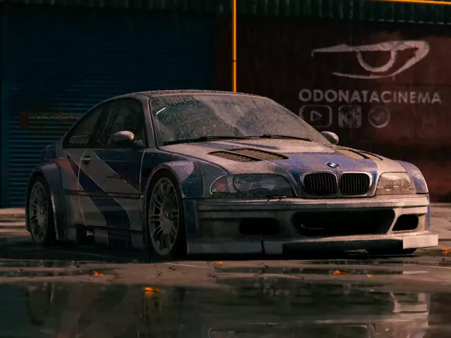 Живые обои «BMW M3 E46 GTR - Need For Speed: Most Wanted»