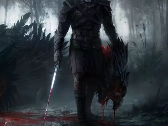 Live wallpaper «Geralt of Rivia, The Witcher game»