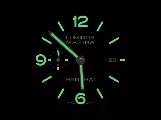 Screensaver «Panerai Luminor Marina Watch» for Windows