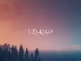 Live wallpaper «The Wicher 3 Wild Hunt 12 Hour Clock Tripple/Single»