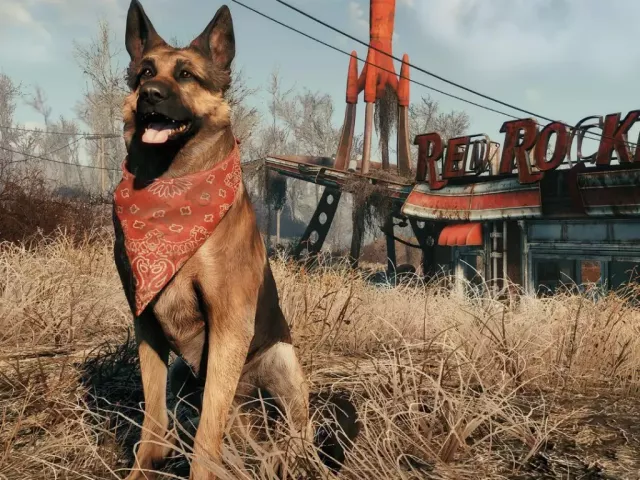 Live wallpaper «Fallout 4 Dog»