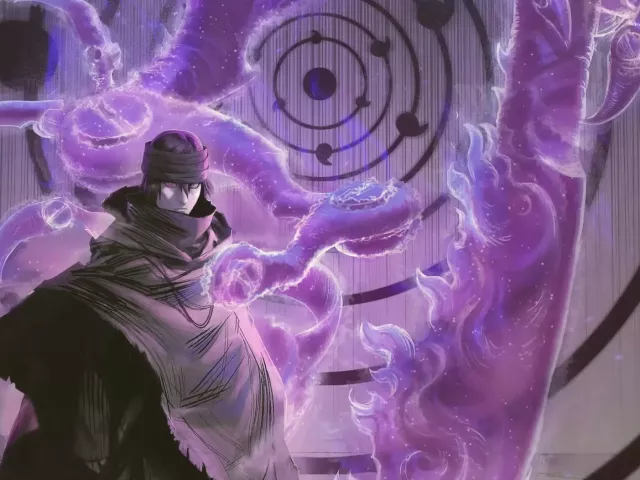 Live wallpaper «Uchiha Sasuke The Last Movie Ver»