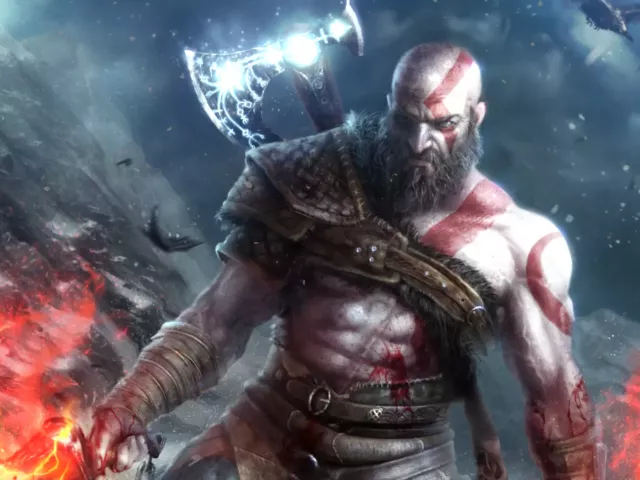 Live wallpaper «Kratos God of War 4»