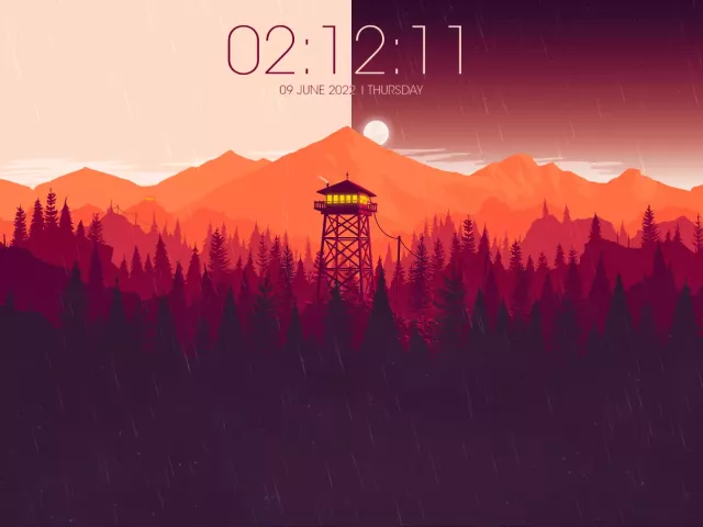 Live wallpaper «[Full HD] Firewatch - The Tower»