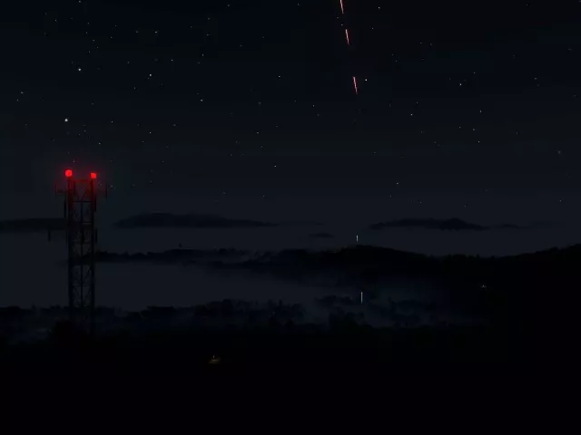 Live wallpaper «Tracer projectiles from the game Arma 3»