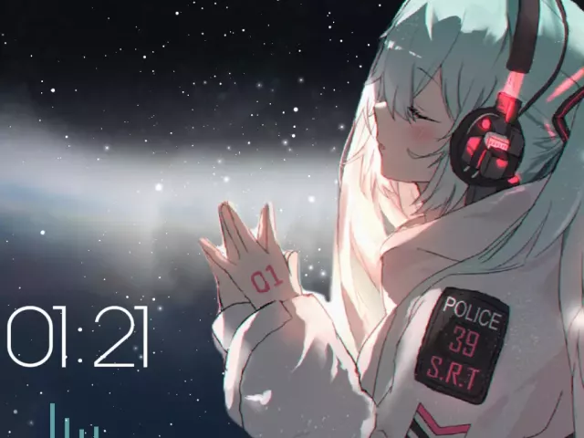 Live wallpaper «Hatsune Miku Zero»