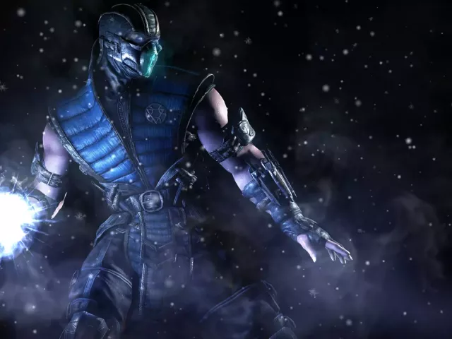 Live wallpaper «Sub-zero Mortal Kombat»