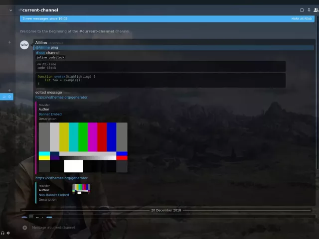 Theme «RDR2» for Discord