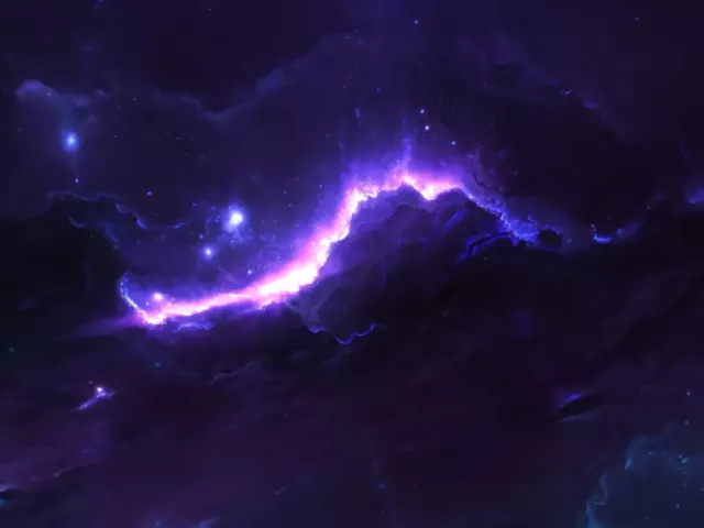 Live wallpaper «Purple Nebula»