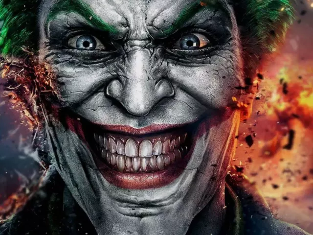 Live wallpaper «Smiling Joker»