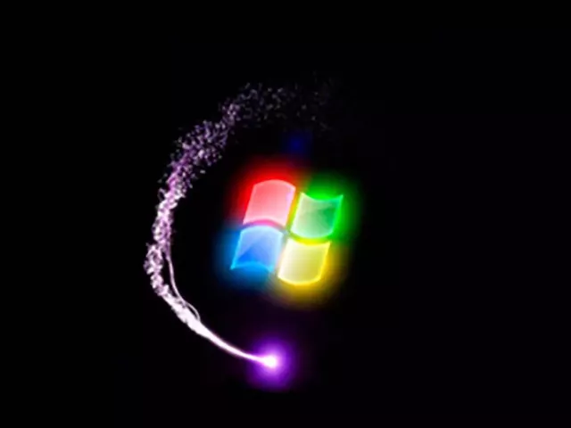 Boot screen «Comet concept» for Windows