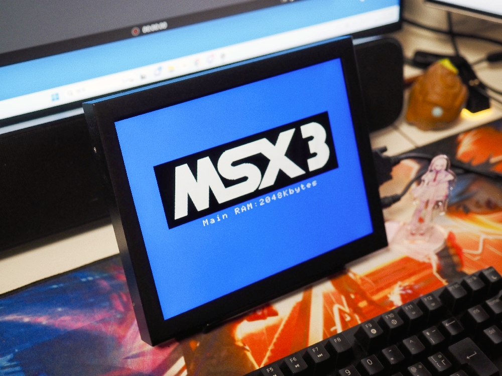 なぜかMSX3です。