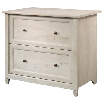 Chalked Chestnut Lateral File Cabinet, Interlocking Drawers