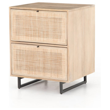 Carmel Filing Cabinet-Natural Mango