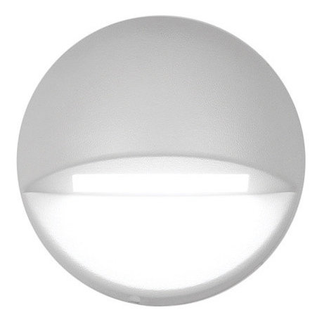 WAC Lighting LED 12V Round Deck And Patio Light, White