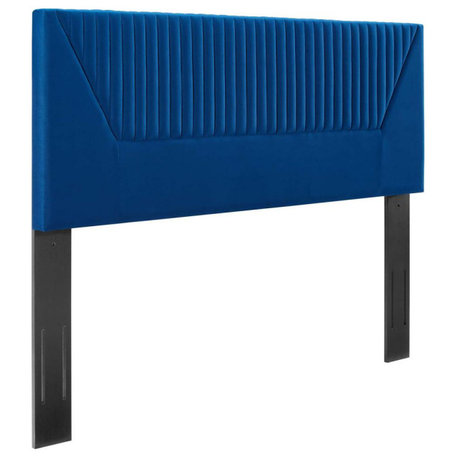 Patience Channel Tufted Performance Velvet Twin Headboard