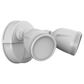 Power Zone O-G1200D-PW LED Security Light, White, 1200 Lumens