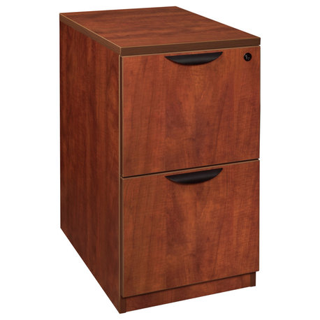 Legacy Deskside 2 Drawer File Cabinet- Cherry