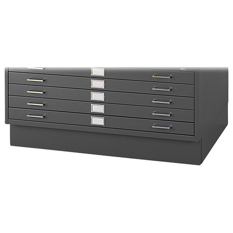 Safco Closed Low Base in Black (Fits 4986 and 4996 Flat File Cabinets)