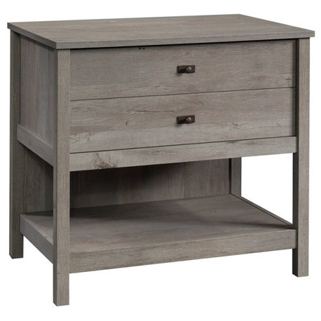 Sauder Cottage Road Engineered Wood Lateral Filing Cabinet in Mystic Oak