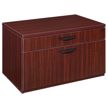 Legacy 20" Low Box File Lateral- Mahogany