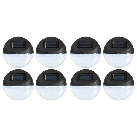 Solar Outdoor Lights Rechargeable Battery-Powered LED Auto-On Exterior Lighting