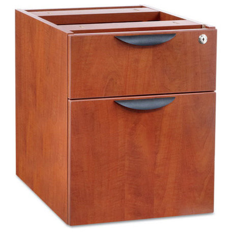 Valencia Series 3/4 Box/File Pedestal, 15 5/8"X20 1/2"X19 1/4", Medium Cherry