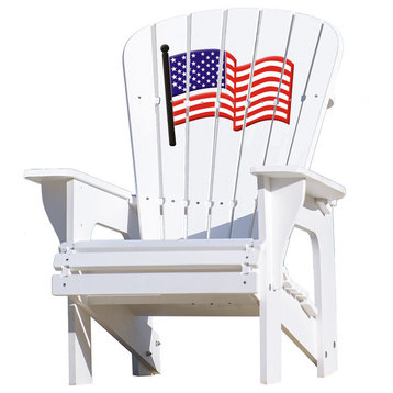 Adirondack Chair - USA Flag