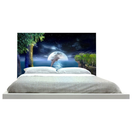 "Flying Dolphin" Headboard