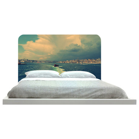 "Istanbul Harbor" Headboard