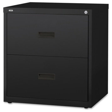 Lorell Lateral File, 30"x18.6"x28.1", Black