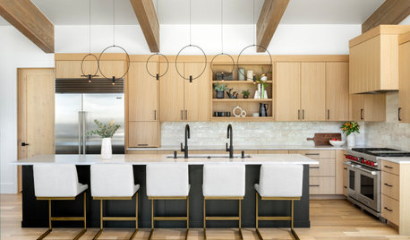 5 Inviting New Kitchens With Light Wood Cabinets