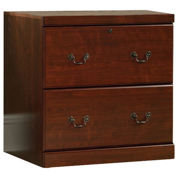 Sauder Heritage Hill Engineered Wood File Cabinet in Classic Cherry