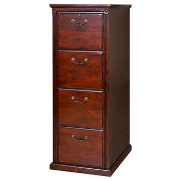 Martin Furniture Huntington Club 4 Drawer File Cabinet