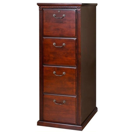 Martin Furniture Huntington Club 4 Drawer File Cabinet