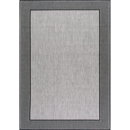 Nuloom Indoor/Outdoor Machine Made Area Rug, Grey 10'Square