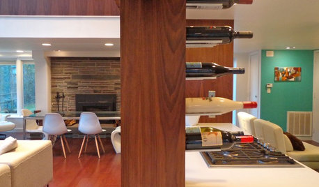 Double Take: 'Floating' Wine Bottles Rack Up Style Points