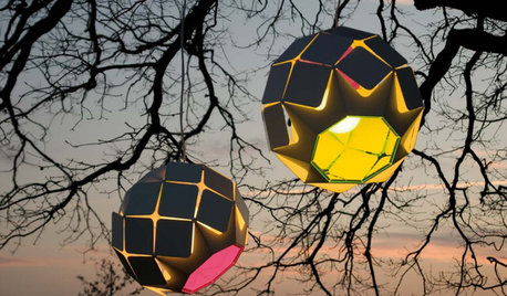 10 Creative and Colorful Outdoor Lights