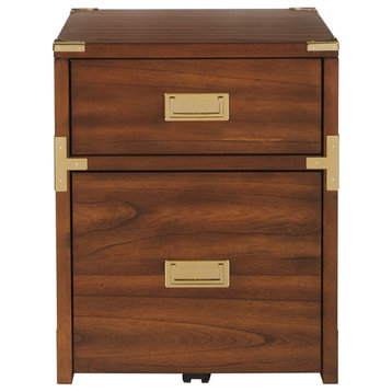 Wellington 2-Drawer File Cabinet, Toasted Wheat