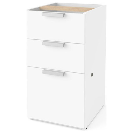 Bestar Pro-Concept Plus Pedestal in White